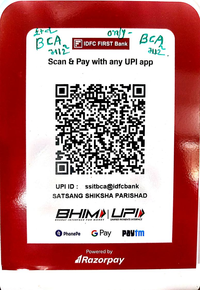 BCA Program Fee Payment QR